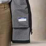 KWAY Giacca donna midi Mathy Bonded Jersey Nero