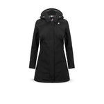 KWAY Giacca donna midi Mathy Bonded Jersey Nero
