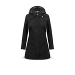 KWAY Giacca donna midi Mathy Bonded Jersey Nero