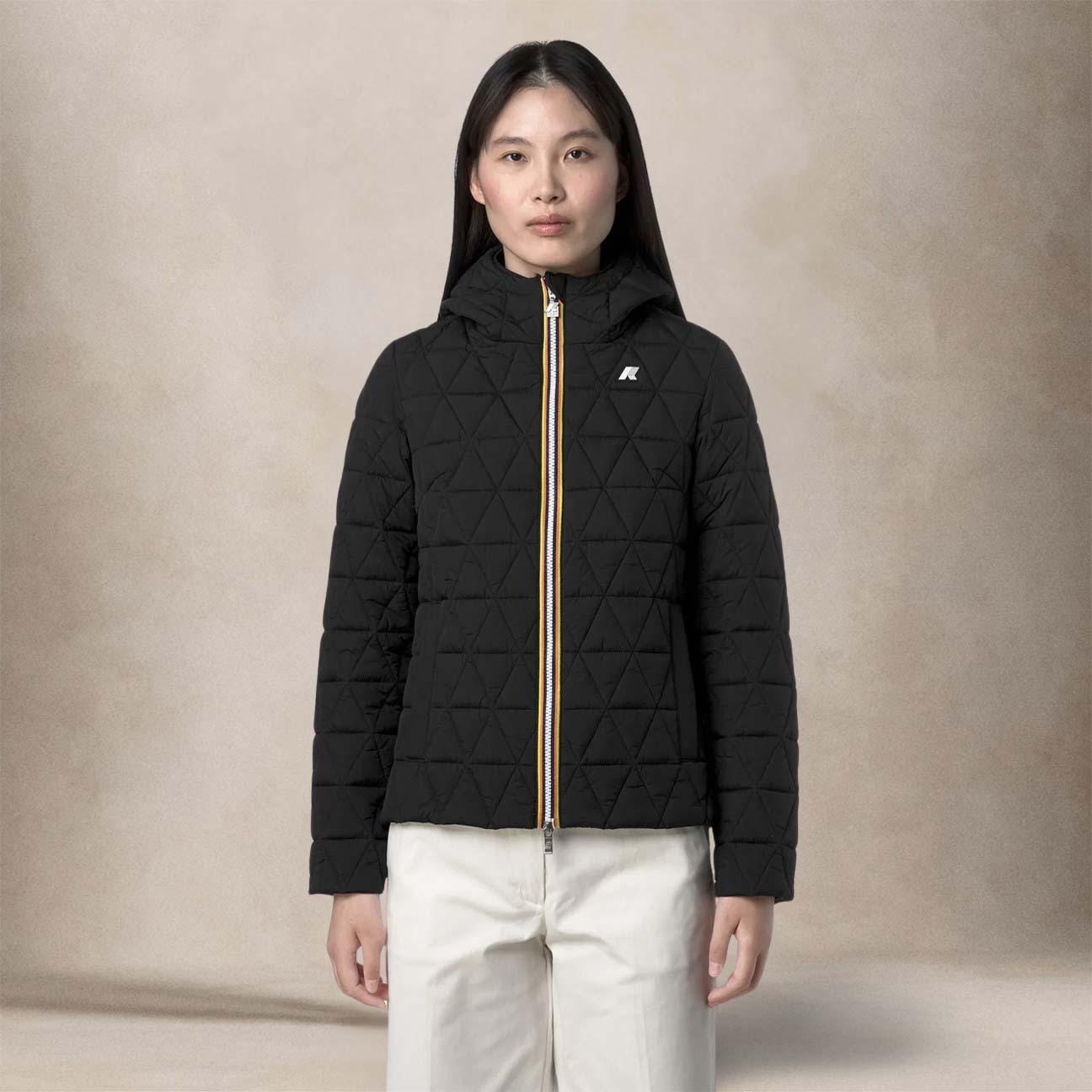KWAY Giacca donna trapuntata Lil Diamond Quilted Nero