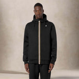 KWAY Giacca in pile da uomo Rainer Spacer Nero