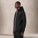 KWAY Giacca in pile da uomo Rainer Spacer Nero