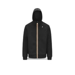 KWAY Giacca in pile da uomo Rainer Spacer Nero