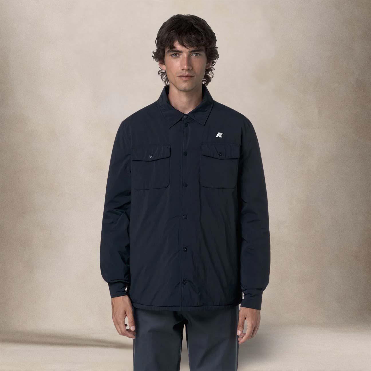 KWAY Giacca uomo Umbert Plain Warm Blue