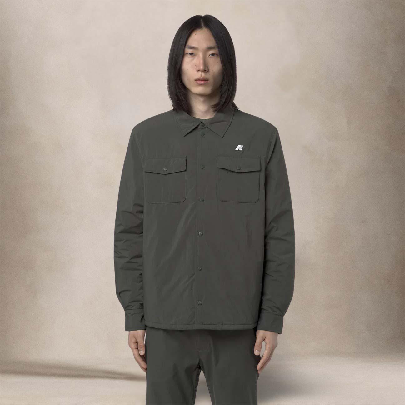 KWAY Giacca uomo Umbert Plain Warm Verde