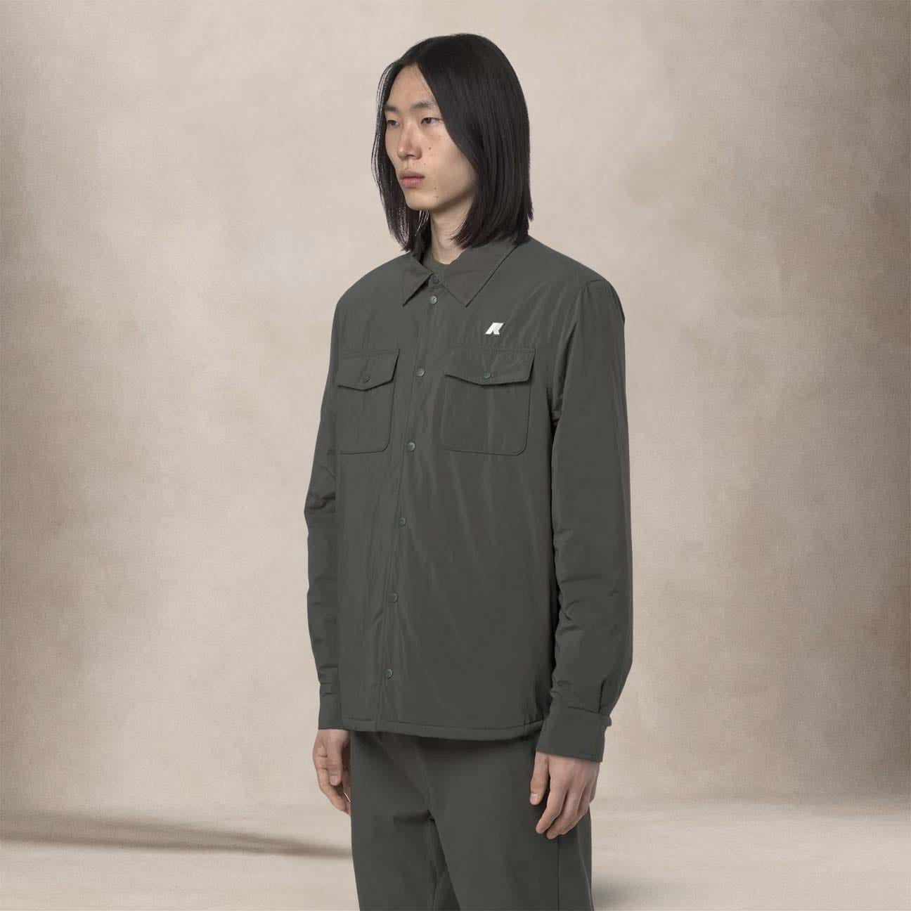 KWAY Giacca uomo Umbert Plain Warm Verde