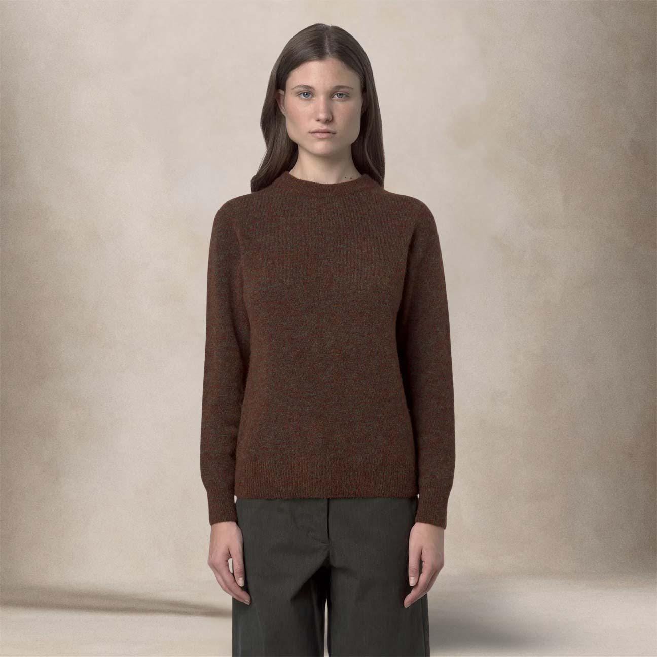 KWAY Maglia donna Calrisse Brown Coffe