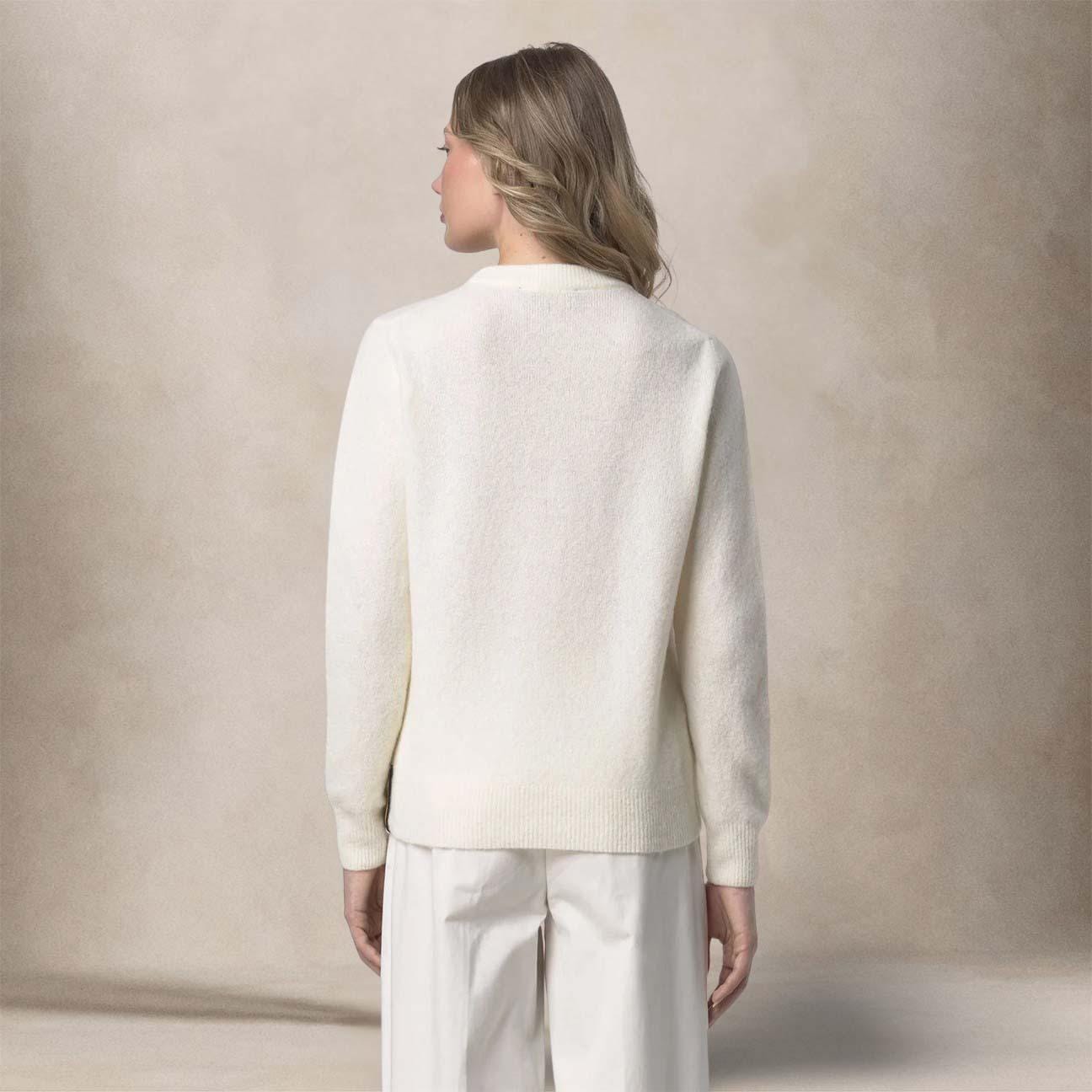 KWAY Maglia donna Calrisse White Gardenia