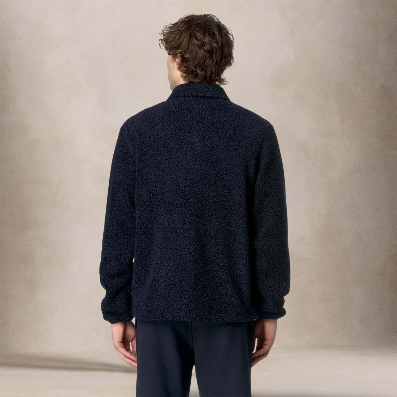 KWAY Overshirt uomo Cameron Sherpa Blue