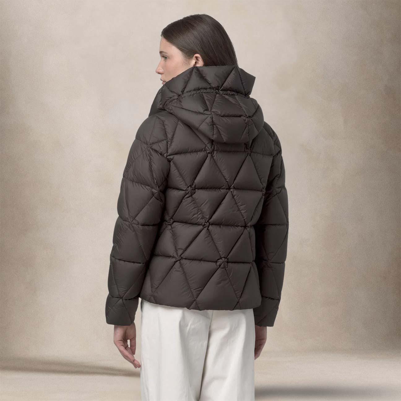 KWAY Piumino donna Lethille Thermo Black Olive