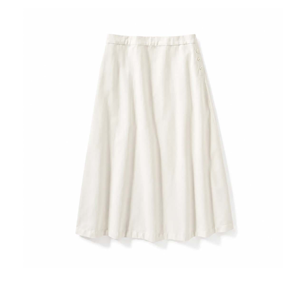 LABO ART Gonna donna Carta in cotone Bianco