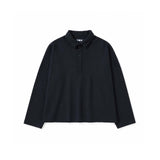 LABO ART Polo donna Amal in cashwool Blue