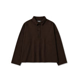 LABO ART Polo donna Amal in cashwool Cacao