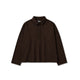 LABO ART Polo donna Amal in cashwool Cacao