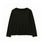 LABO ART T-Shirt donna in Lola in cashwool Nero