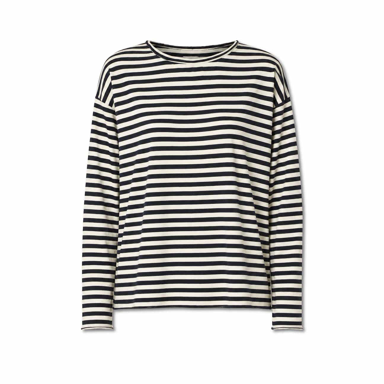 LABO ART T-shirt donna Lola Jersey Stripe Bianco