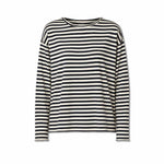 LABO ART T-shirt donna Lola Jersey Stripe Bianco