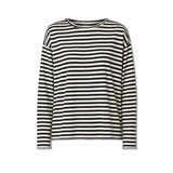LABO ART T-shirt donna Lola Jersey Stripe Bianco