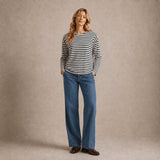LABO ART T-shirt donna Lola Jersey Stripe Bianco