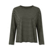 T-shirt donna Lola Jersey Striped Lichene