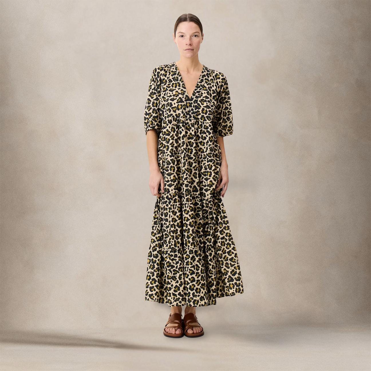 LEON & HARPER Abito donna stampa animalier Rizi Leo