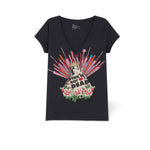 LEON & HARPER T-Shirt donnaTonton Madone in cotone Grigio