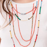 LEON & HARPER T-Shirt donnaToro Beads  in cotone Bianco