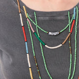 LEON & HARPER T-Shirt donnaToro Beads  in cotone Grigio