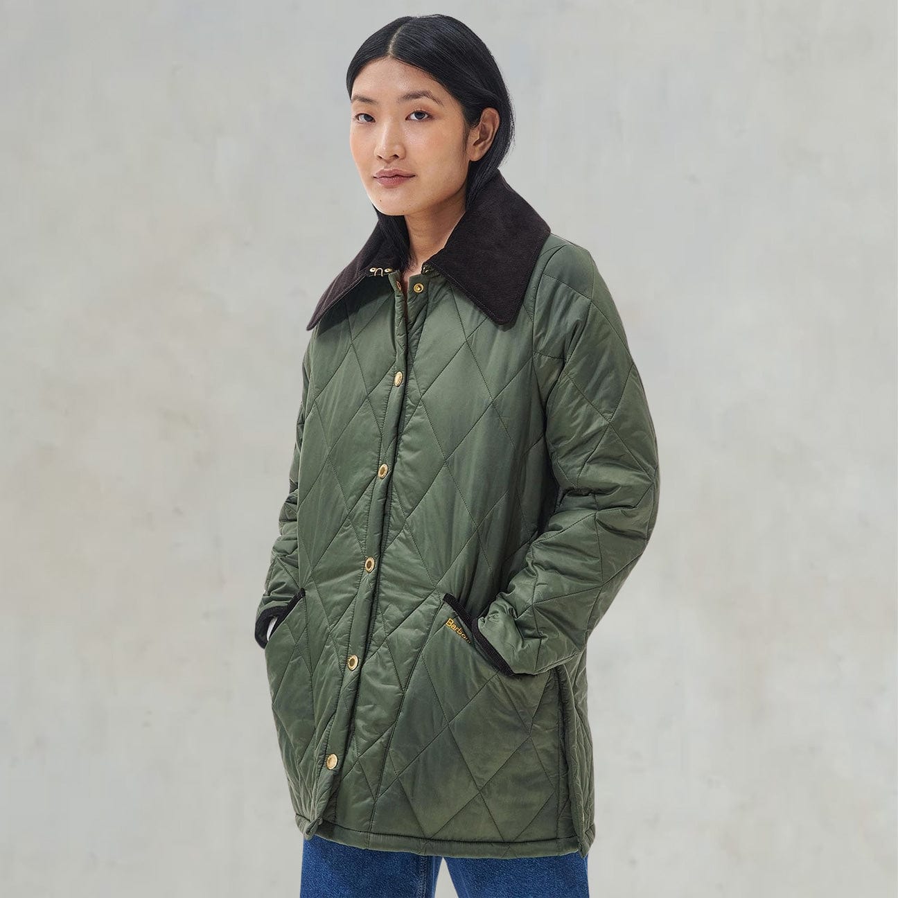 BARBOUR Giacca Modern Liddesdale Olive