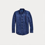 POLO RALPH LAUREN Camicia Custom-Fit Blue