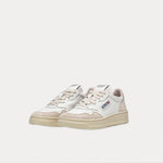 AUTRY Sneakers Medalist Low Bianco e Rosa