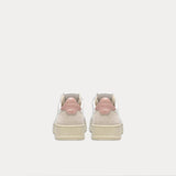 AUTRY Sneakers Medalist Low Bianco e Rosa