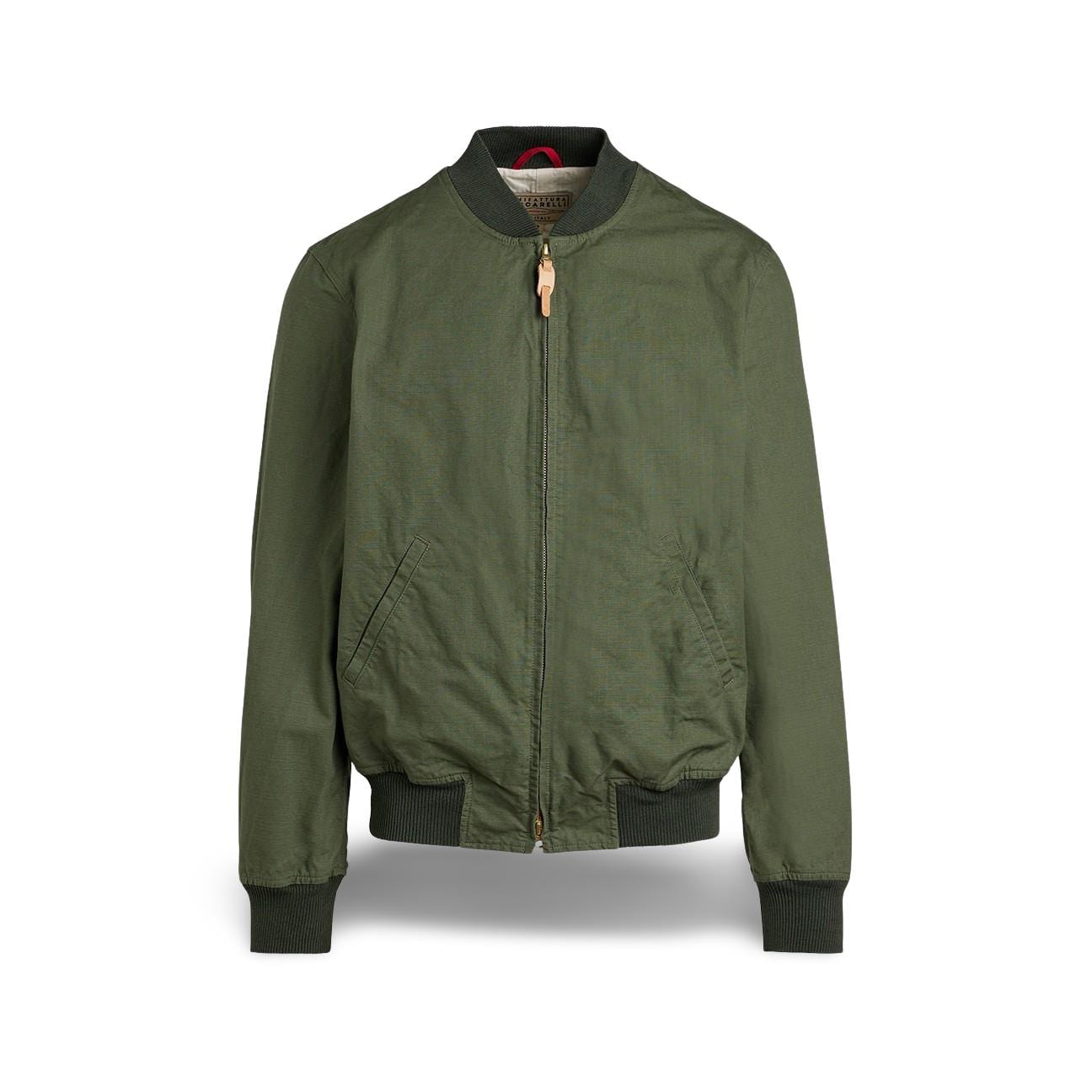 MANIFATTURA CECCARELLI Bomber uomo 6020 DR Verde Militare