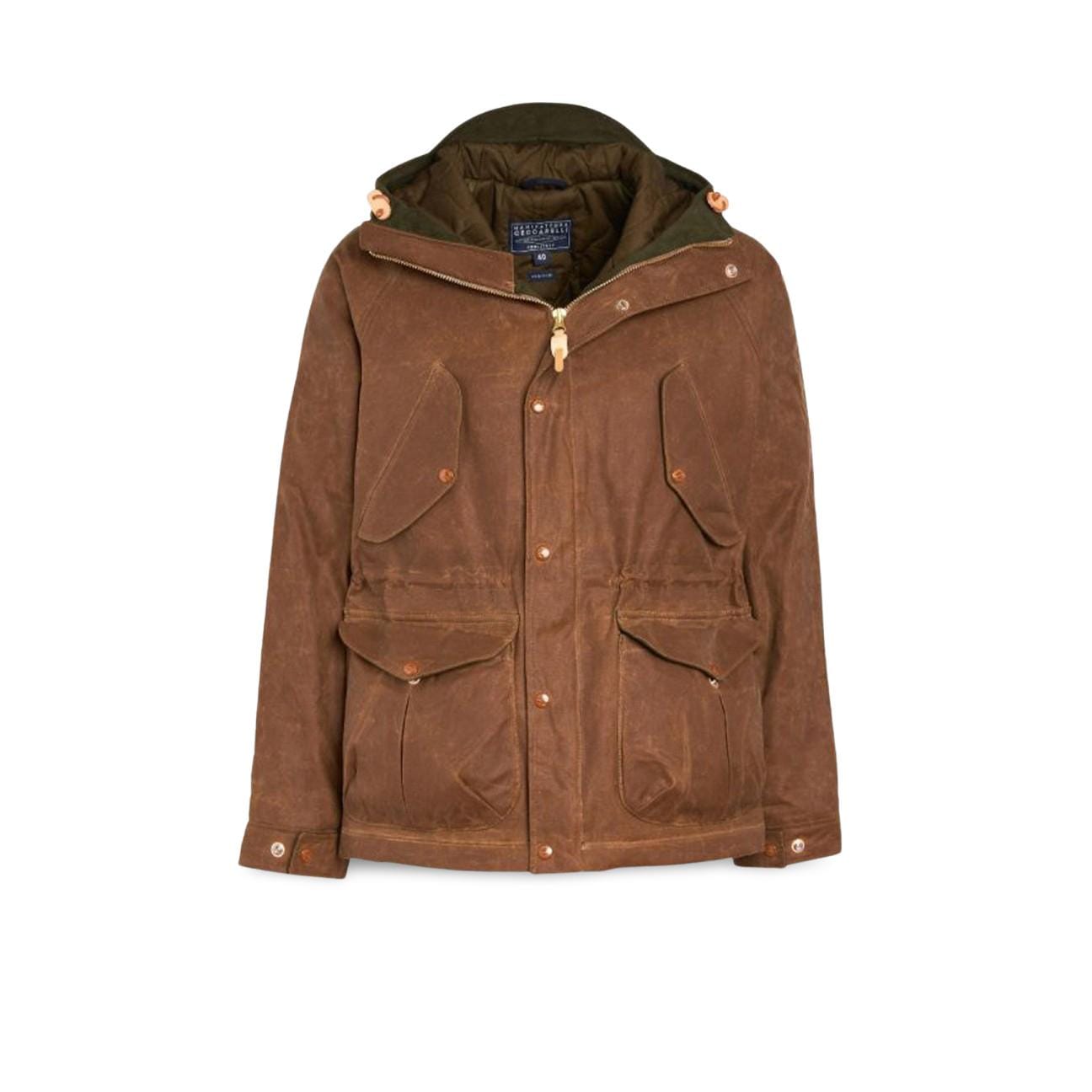 MANIFATTURA CECCARELLI Fisherman Parka uomo 7091 WX Tan