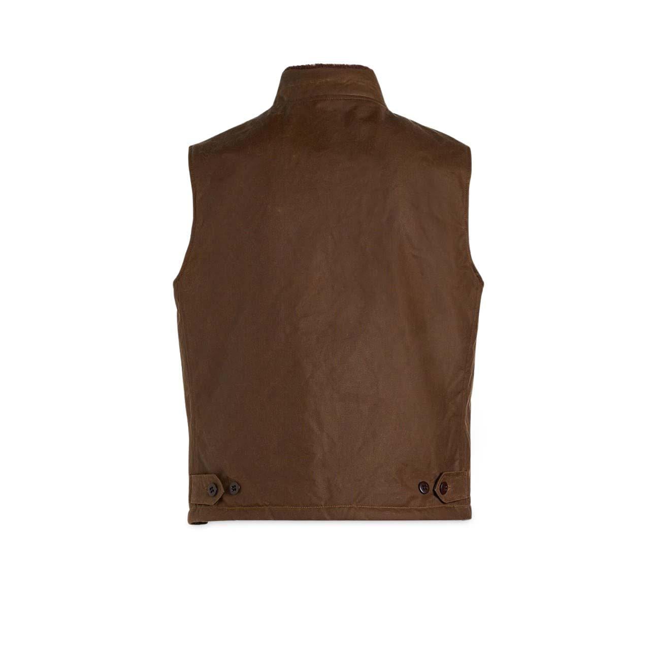 MANIFATTURA CECCARELLI Gilet uomo 7916 WX Mountain Vest dark Tan