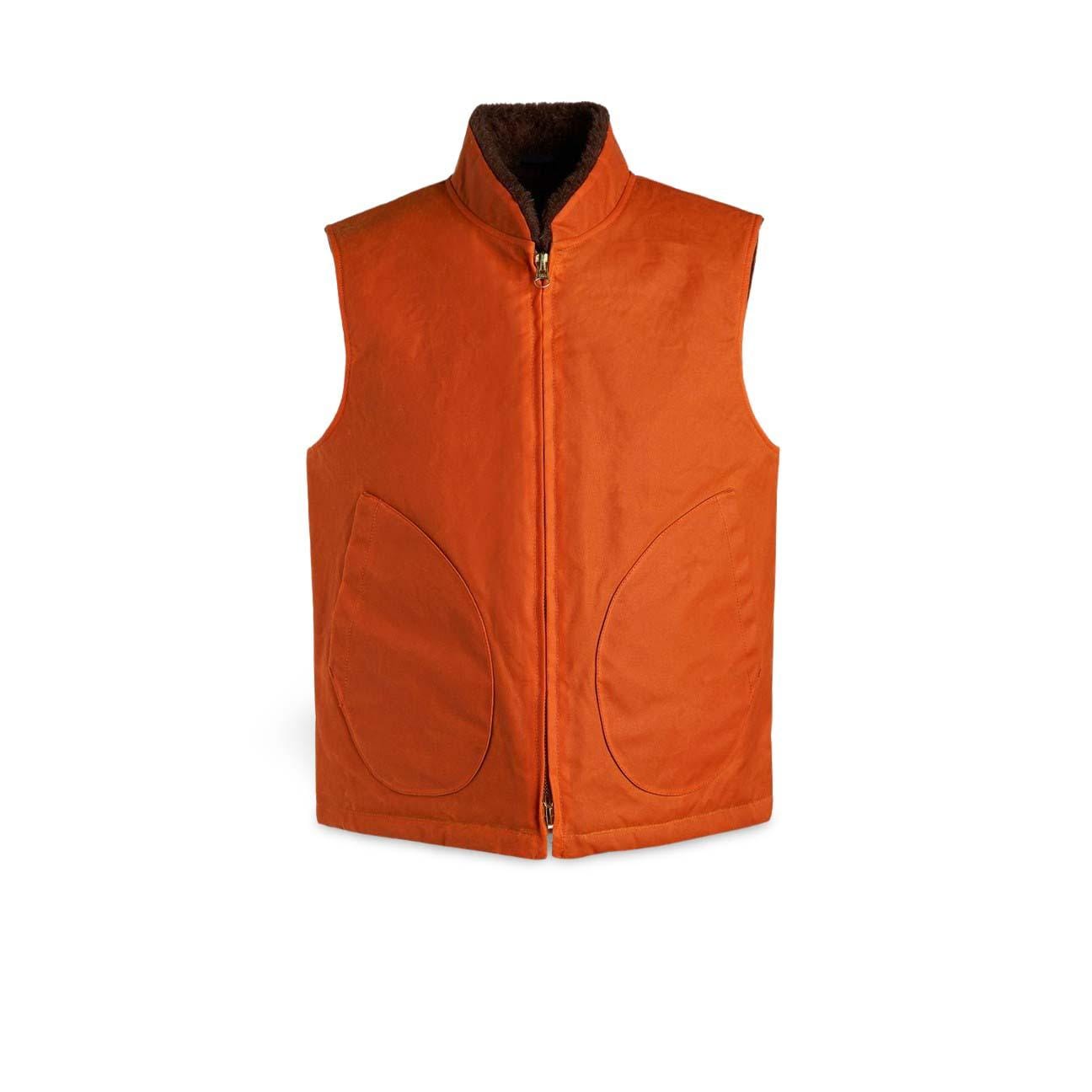 MANIFATTURA CECCARELLI Gilet uomo 7916 WX Mountain Vest Orange