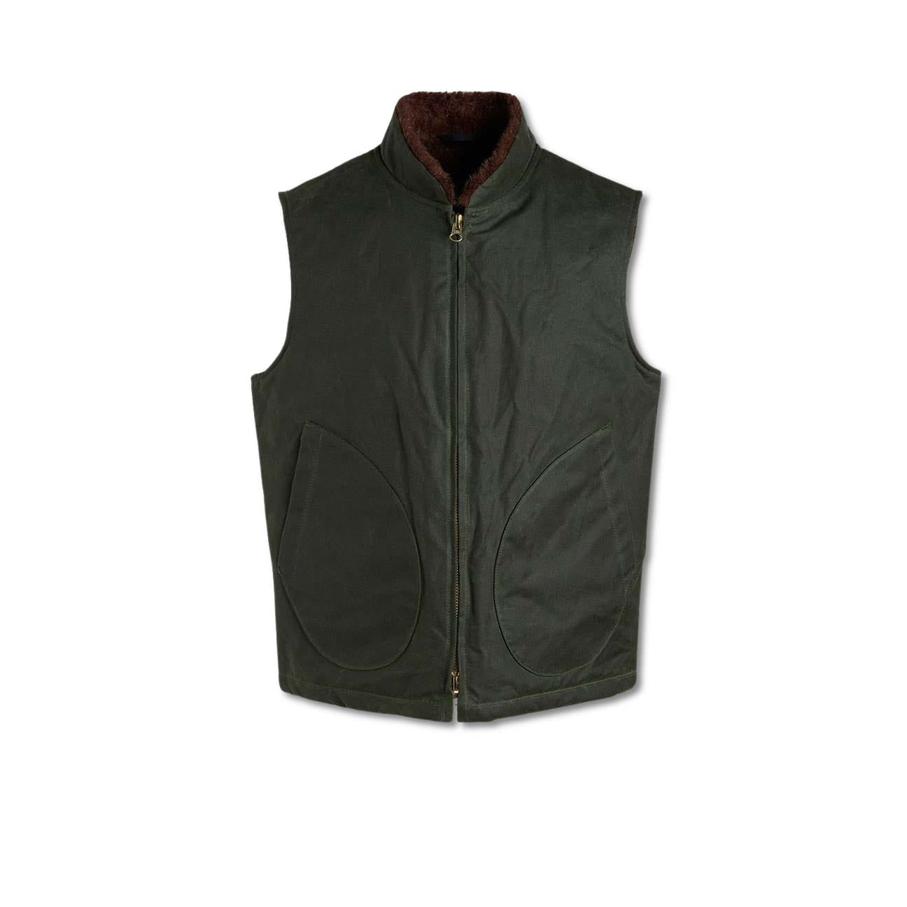 MANIFATTURA CECCARELLI Gilet uomo Mountain 7916 WX Dark Green