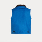 MANIFATTURA CECCARELLI Gilet uomo Mountain 7916 WX Mid Blue