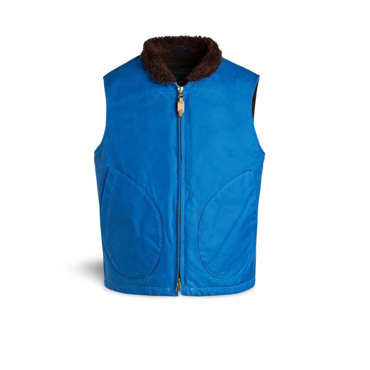 MANIFATTURA CECCARELLI Gilet uomo Mountain 7916 WX Mid Blue