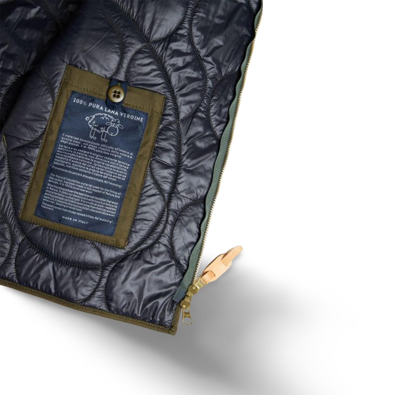 MANIFATTURA CECCARELLI Gilet uomo Quilted 7819DK Olive