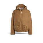 MANIFATTURA CECCARELLI Giubbotto con cappuccio 6006 QP Tan