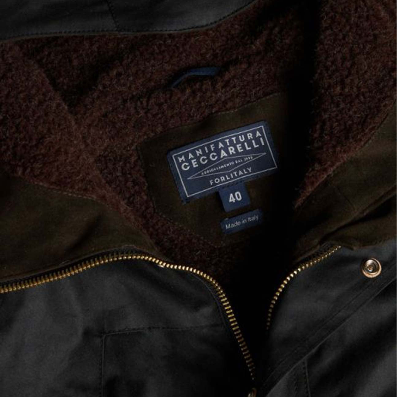 MANIFATTURA CECCARELLI Giubbotto uomo Mountain Jacket 7003 WX Nero