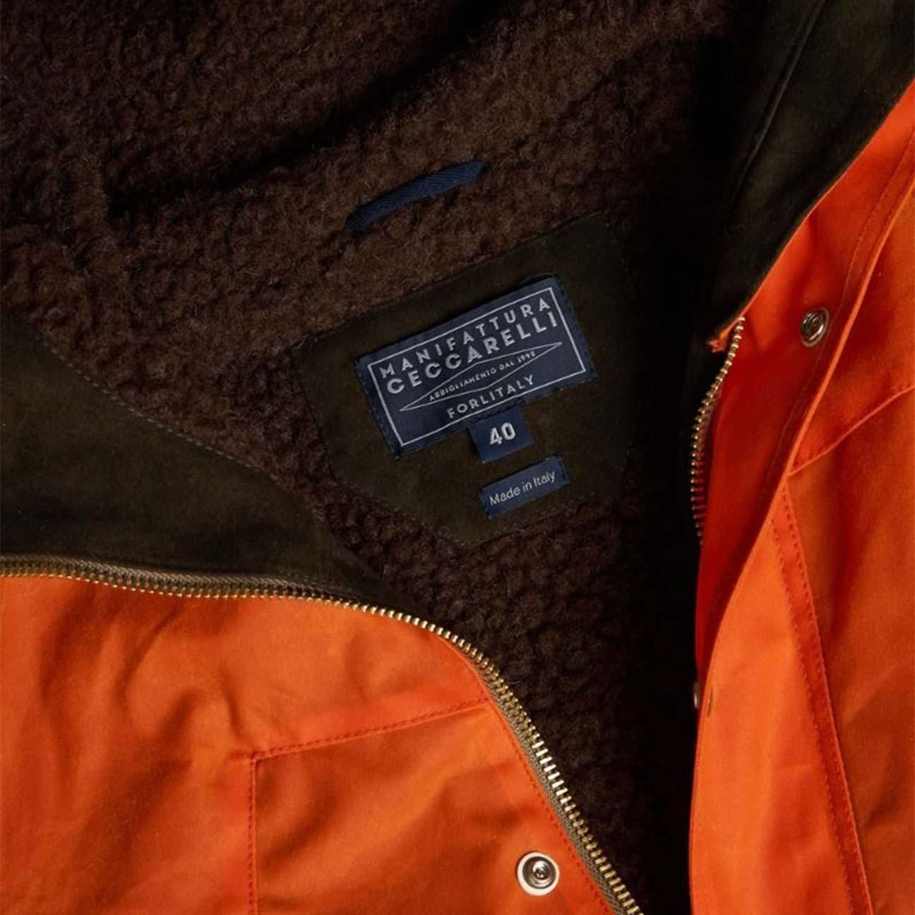 MANIFATTURA CECCARELLI Giubbotto uomo Mountain Jackey 7003 WX Orange