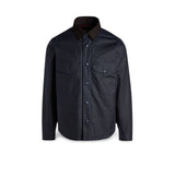 MANIFATTURA CECCARELLI Heavy Shirt uomo 7073 WX Blue
