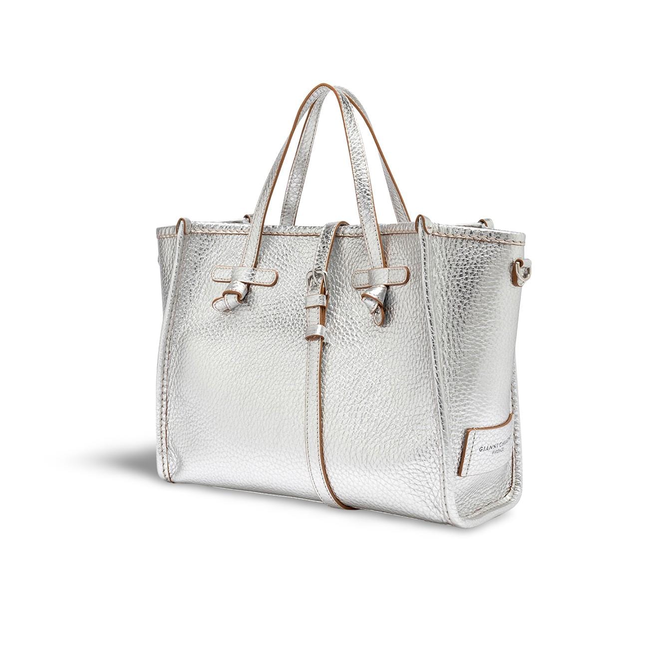 MARCELLA CLUB Borsa donna Marcella 32 in pelle Silver