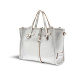 MARCELLA CLUB Borsa donna Marcella 32 in pelle Silver