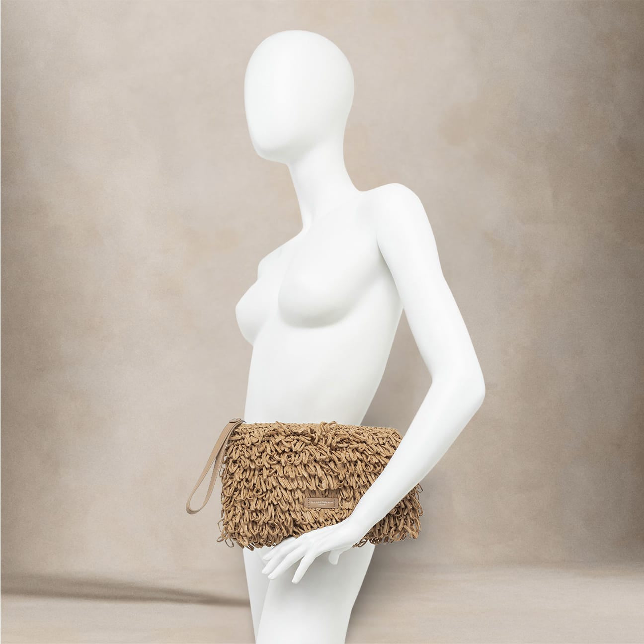 MARCELLA CLUB Borsa donna Marcella Clutch Naturale