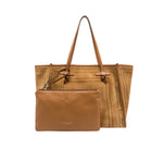 MARCELLA CLUB Borsa donna Marcella in pelle scamosciata Peanut Butter