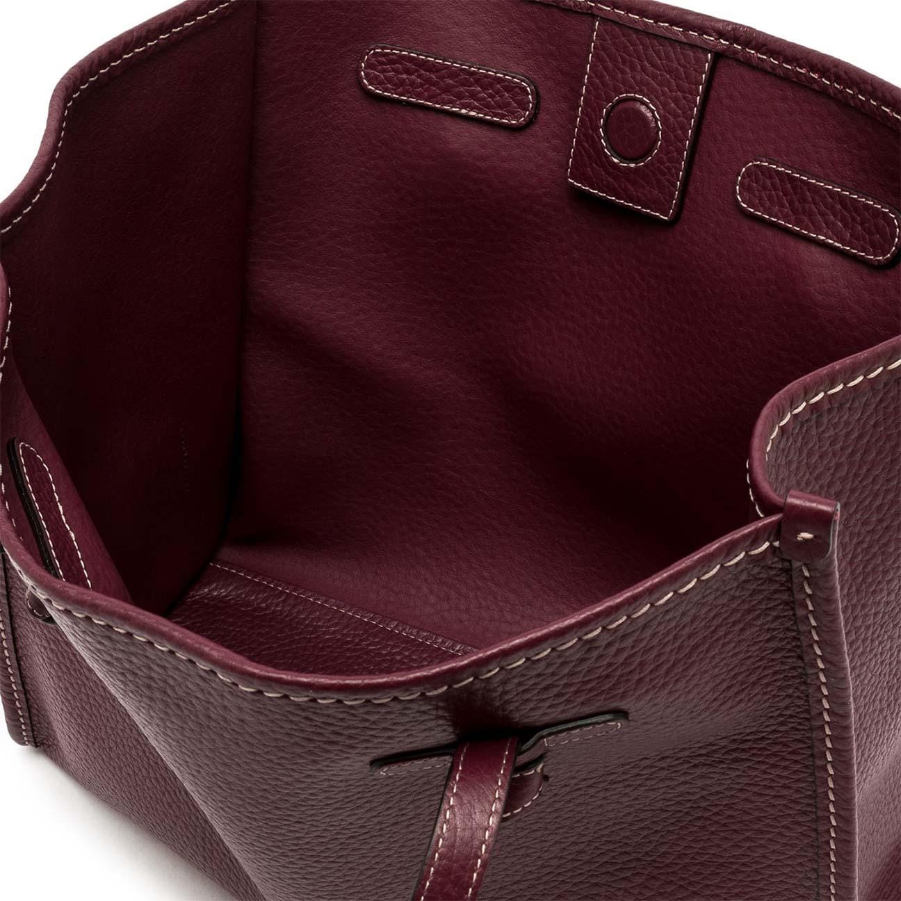 MARCELLA CLUB borsa donna Marcella in pelle Wine Berry