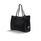 MARCELLA CLUB Borsa donna Marcella in rafia e pelle Nero